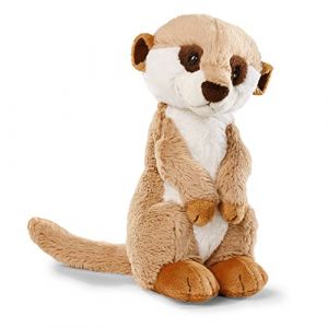 Image de Nici Peluche Suricate 15 cm – Peluches Suricates Douillettes pour Filles, Garçons et Bébés – Jouets Doux à Câliner, pour Jouer et Dormir – Doudou Animal Mignon – Cadeaux Anniversaire et Naissance