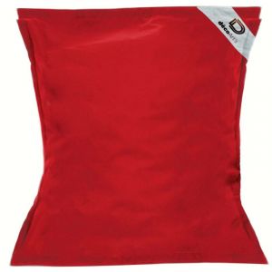 Pouf Géant xxl Déhoussable, Flottant pour Piscine Deco Arts Rouge piment - Rouge