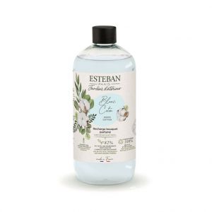 Esteban Paris Recharge bouquet parfumé et diffuseur senteur coton - 500 ml