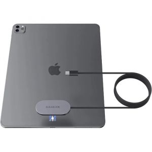 LULULOOK Chargeur Magn&eacute;tique Sans Fil 18W pour iPad Pro/Air 11" & Air 10,9" - Charge Rapide avec C&acirc;ble USB-C 2m.