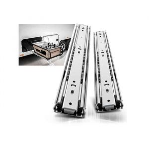 Aolisheng Coulisses De Tiroir &Agrave; Roulement &Agrave; Billes Haute R&eacute;sistance 1 Paire 35 Cm Environ Glissi&egrave;re Meuble