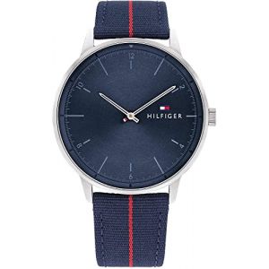 Image de Tommy Hilfiger Montre Hommes - Quartz Analogique - Bracelet Tissu Bleu - 1791844