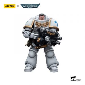 Joy Toy Warhammer 40k figurine 1/18 Space Marines White Consuls Intercessors 1 12 cm Action figure - JT6847