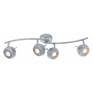 Globo Plafonnier MYCAH LED Gris, 4 lumières - Industriel - Intérieur - MYCAH - Délai de livraison moyen: 10 à 14 jours ouvrés. Port gratuit France métropolitaine et Belgique dès 100 €.