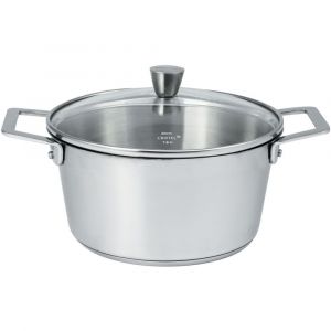Cristel Faitout 20cm avec couvercle verre - 1826