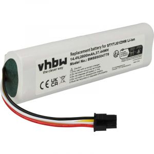Image de Vhbw Batterie compatible avec Xiaomi Roborock S4 MAX S4E52-00, Q Revo QR52-00, S4 S452-00, S4 S402-00 robot &eacute;lectrom&eacute;nager (2600mAh, 14,4V, Li-ion)