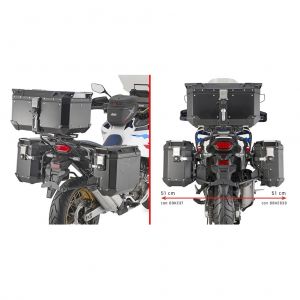 Givi Support valises latérales moto Honda Africa Twin (20-24)
