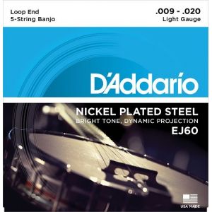 D'Addario Banjo Light J60