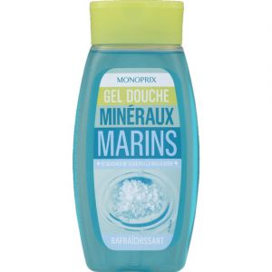 Monoprix Gel douche rafra&icirc;chissant min&eacute;raux marins - Le flacon de 250ml