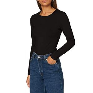 Pieces T-shirt Manches Longues Sirene XS Black