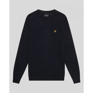 Lyle & Scott Pull Laine D'Agneau Marine Bleu Bleu foncé taille XXL
