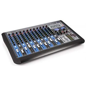 Image de Power Dynamics PDM-S1604 Table de Mixage Professionnelle Analogique 16 Canaux, Console DJ, Sonorisation Pro, DSP 24 bits, 256 Effets, USB MP3 Bluetooth, Egalisateur 9 bandes, Micro/Casque