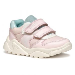 Geox Bébé Fille B CIUFCIUF Girl A Basket, Lt Pink/Watersea, 20 EU