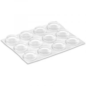 Inofix Tampon Protecteur Adh&eacute;sif Lot de 12 &Oslash;12.7mm - Petit mat&eacute;riel