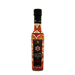 Castillo de Canena Huile d'Olive Piquante Extra Vierge Arbequina - Huile pimentée avec Paprika, Cayenne, Ail, Coriandre et Carvi | Bouteille d'Huile de 250 ml de