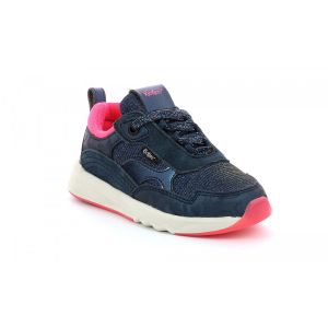 Kickers Kiwy Cdt, Sneakers Basses Fille, Marine, 37