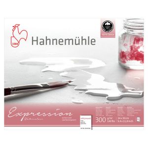 Image de Hahnemühle Bloc d'aquarelle Blanc Taille L