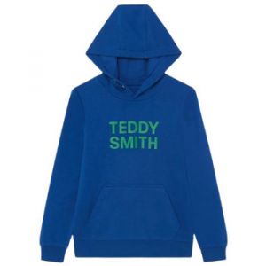 Teddy smith Sweat À Capuche Junior - Bleu Roi