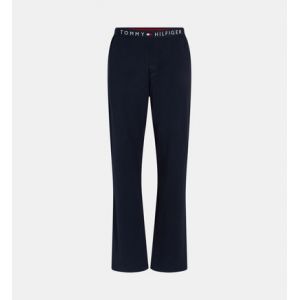 Image de Tommy Hilfiger Pantalon d'intérieur droit coton ceinture siglée Bleu - Couleur Bleu - Taille L