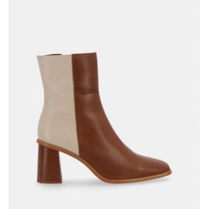 Bottines West en cuir