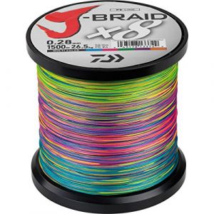 Daiwa Tresse J Braid 8 brins 1500 m Multicolore 24/100