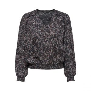 Only Blouse smock tissée femme Onltiana