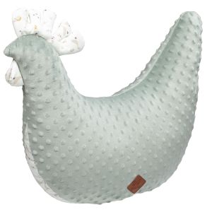 Sevira Kids Coussin d'allaitement Poule Sidonia Vert de gris