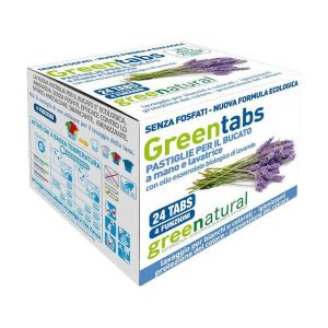 Greenatural Green Project Greentabs Lavatrice Pastiglie per Bucato 24pz