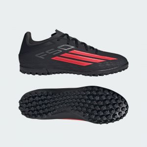 Adidas F50 Club Tf Immortal Dna - Noir/lucid Red - Stabilis&eacute; (Tf), pointure 42 - ['Noir'] - Taille 42