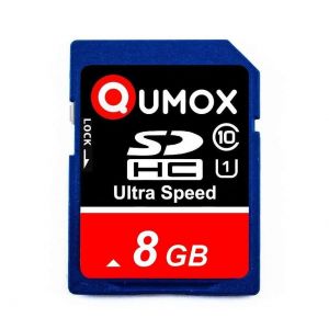 Qumox Carte Mémoire SD SDHC 8 Go Ultra Speed Classe 10