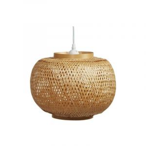 Suspension en bambou D 30 x H 140 cm Beige