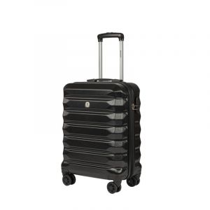 Bemon valise cabine rigide en coque 4 roues 55cm Nice noir