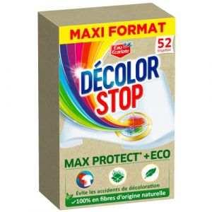 Decolor Stop Max Protect Eco x52 Lingettes – Lingettes Anti-Décoloration – Permet de mélanger les couleurs