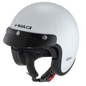 Held Casque jet BLACK BOB blanc mat - M