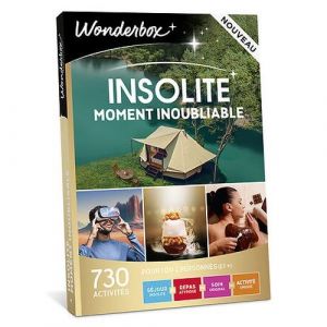 Wonderbox Insolite &ndash; Moment Inoubliable - Coffret Cadeau - Id&eacute;e Cadeau Multi