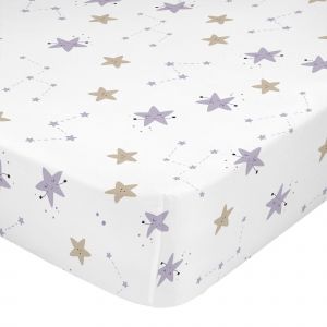 Fitted bottom sheet HappyFriday MOSHI MOSHI Multicolour Single 28 x 2 x 38 cm 90 x 200 x 32 cm