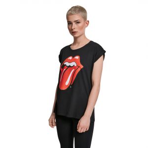 T-shirt femme grandes tailles Merchcode Rolling Stones Tongue