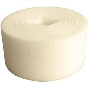 Dalsys - bande de joint en fibre de verre blanche, bande de joint, bande en fibre de verre, bande d'armature pour le masticage de plaques de plâtre,