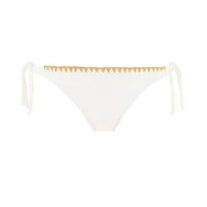 Banana Moon Bas de maillot de bain slip lacets Dimka Santafe Crème - Taille S