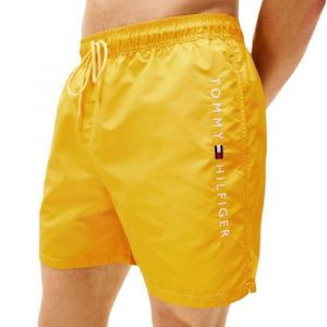 Tommy Hilfiger Short de Bain Jaune Homme Medium Drawstring
