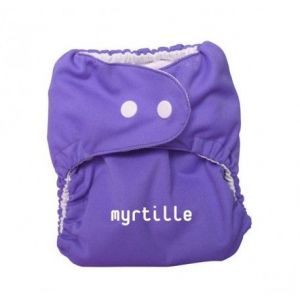 P'tits dessous Couche lavable So Easy sans insert Taille 1 (3-9 kg) - Myrtille
