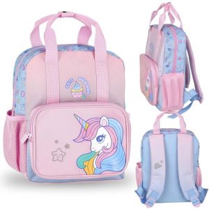 LICORNE Petit sac à dos pour filles sac à dos de jardin denfants sac à dos DE VOYAGE avec réflecteurs 29x23x9cm