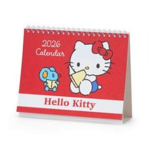 Sanrio Desktop Calendar 2026 19.5×6×16cm