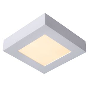 Lucide 28117/17/31 Plafonnier, Aluminium, 15 W, Blanc
