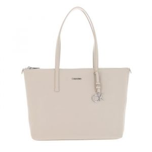 Image de Calvin Klein Sac cabas Must Shopper recycl&eacute; Beige - Couleur Beige - Taille Taille unique