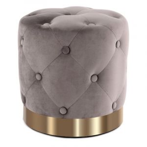 Prix Pouf Rond Design Piano 40cm Taupe