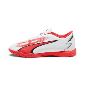 Puma Homme Ultra Play It Chaussure de Football, Black Fire Orchid, 43 EU
