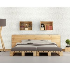 Innovera - Parement mural 3D pvc Ledge Stone Blanc 6pcs