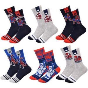 Chaussettes Pack Gar&ccedil;on Spiderman Pack De 6 Paires 0243