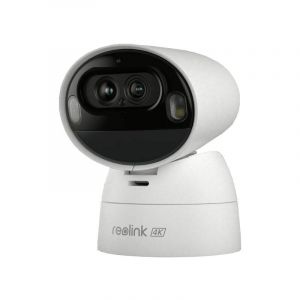 Reolink Caméra Wi-Fi avec batterie et double objectif en 4K, zoom 6X et suivi automatique